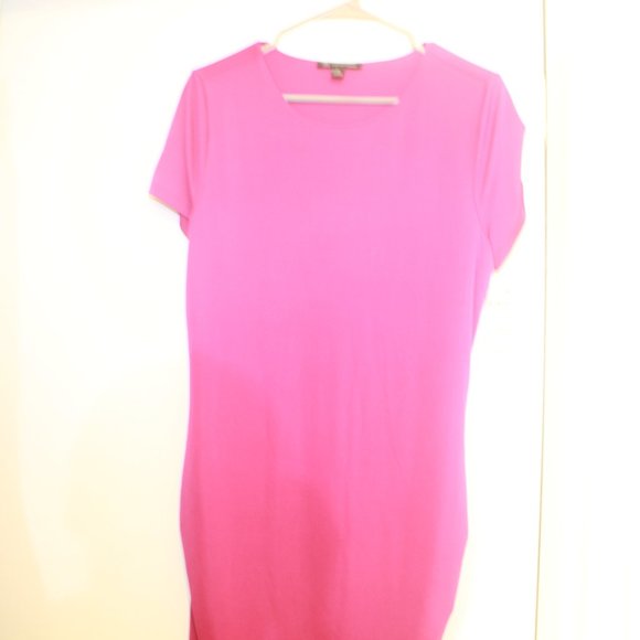 Satiny Ruched Mini Dress - Picture 7 of 8